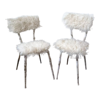Chaises customisées