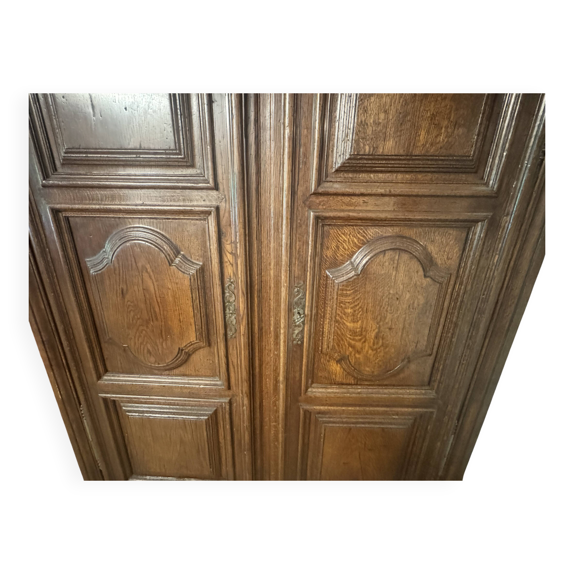 Two-door wardrobe