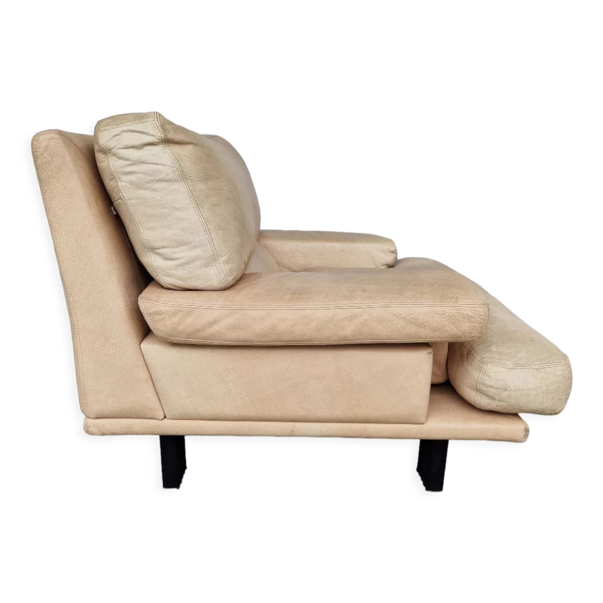 Salon vintage canapé et deux fauteuils