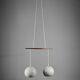 Lampe suspendue, design danois, années 1960. Benny Frandsen