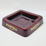 Imposant cendrier publicitaire en céramique Martell Cognac