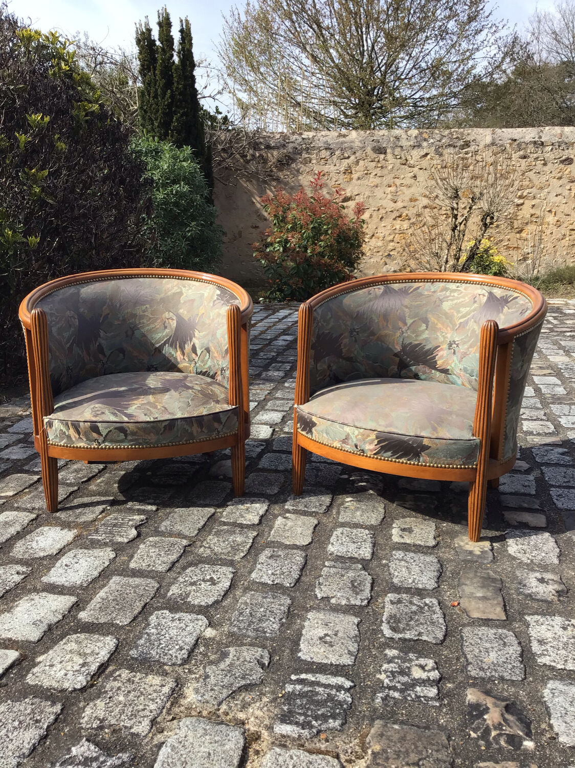 Pair of armchairs