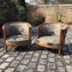 Pair of armchairs