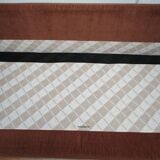 Steiner velvet chocolate sofa, 70s