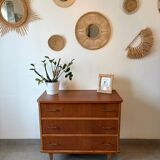 Vintage chest of drawers from the 1950s.
