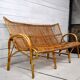 Banquette en rotin
