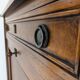 Secrétaire bureau commode vintage en bois