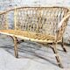 Vintage rattan sofa