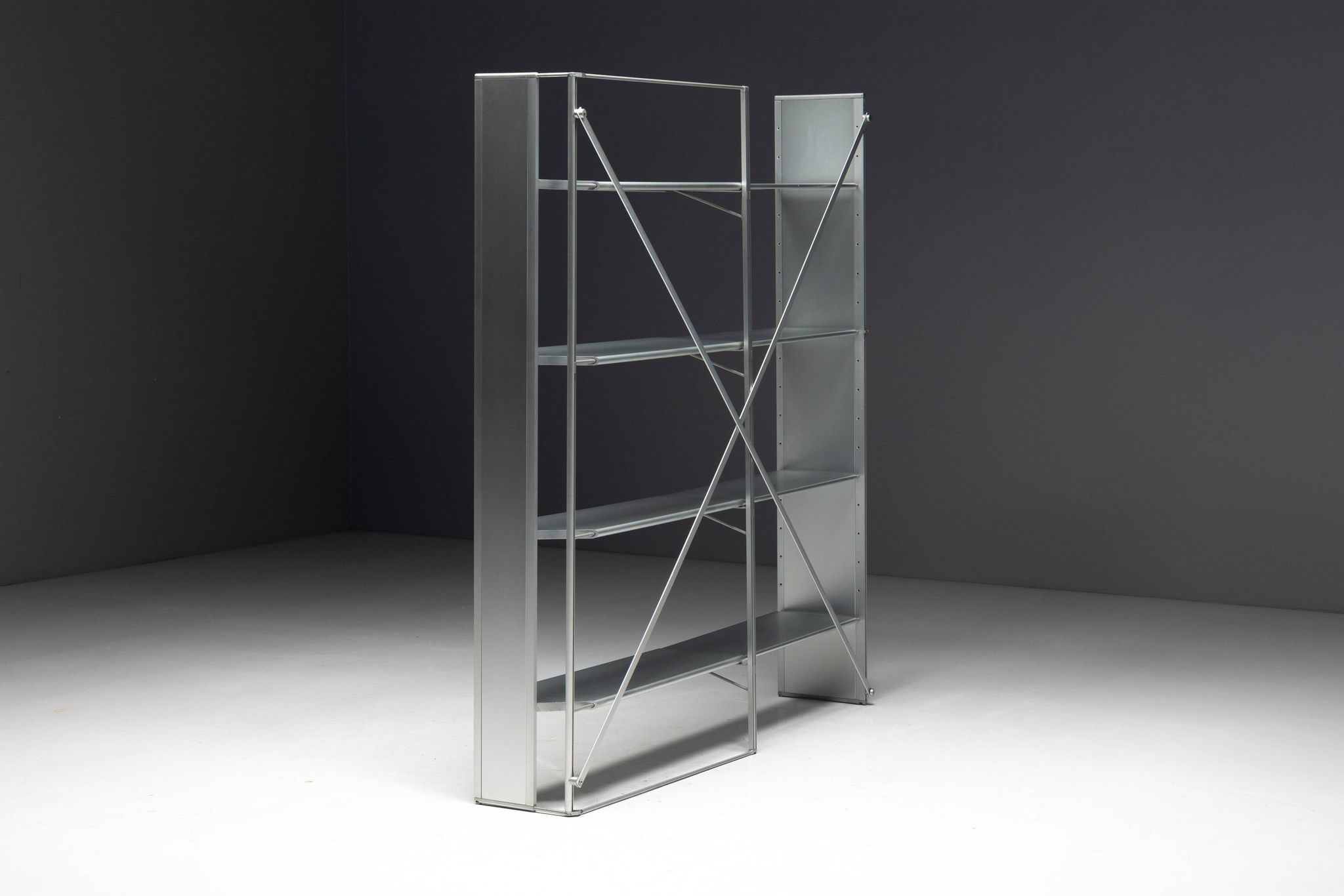 Fra Dolcino Shelving Unit by Mireille Rivier & Paolo Pallucco, Italy, 1884