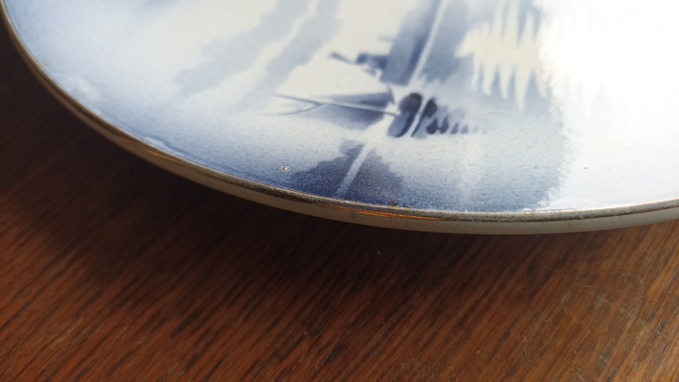 Marine decorative dish of the 30s by Saint-Amand