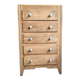 Art Deco oak chest of drawers.