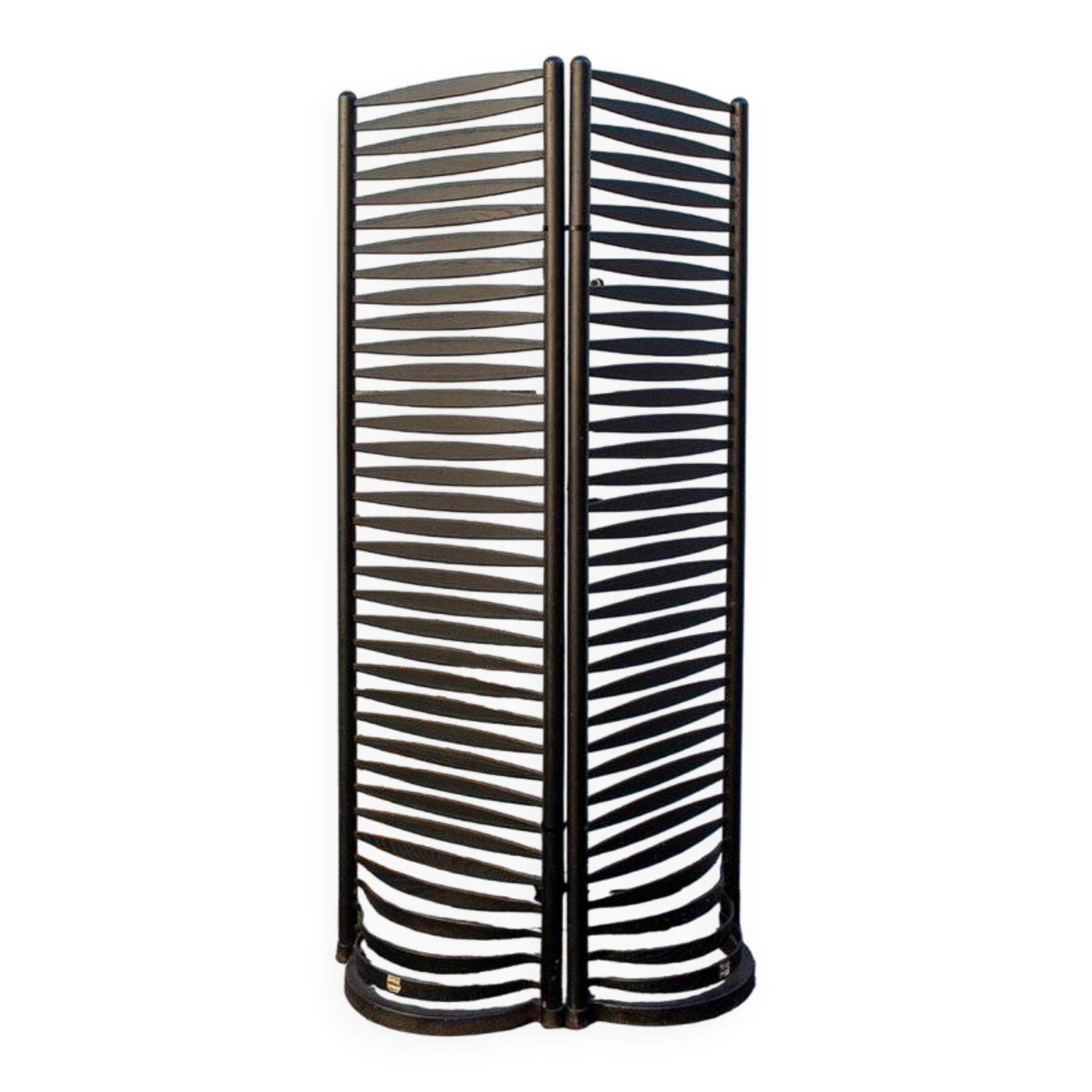 Black screen by Massimo Morozzi per Mazzei, year '80, set of 2