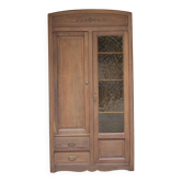 Superbe grande armoire parisienne en chêne (années 30/40)