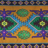 Romanian traditional rug multicoloured wool 310cmx160cm