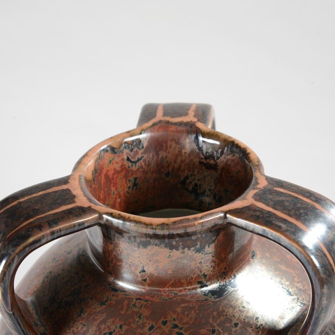 Snapdragon vase in Limoges porcelain by Camille Tharaud