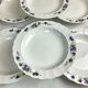 Plates with forget-me-nots decoration Eschenbach Bavaria Germany
