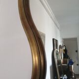 Golden mirror  50x70cm