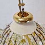 Murano Glass Pendant Lamp by "La Murrina", Italy 1980s