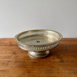 Silver-plated fruit bowl