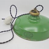 Enamelled sheet metal hanging