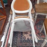 Set of 6 Louis XVI style mediallon chairs