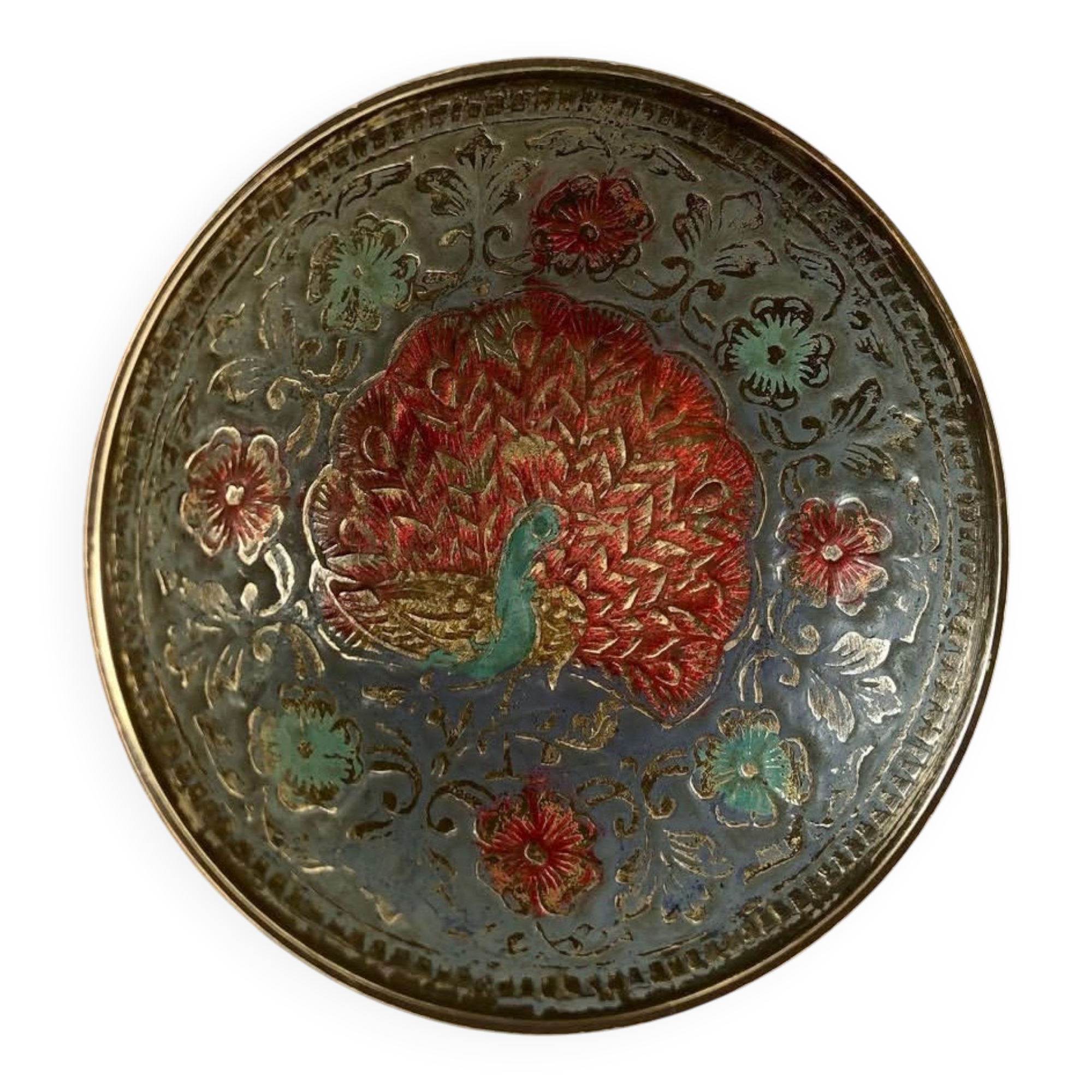 Peacock tray