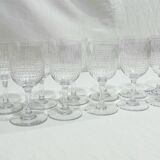 Baccarat – 11 glasses of white wine Nancy