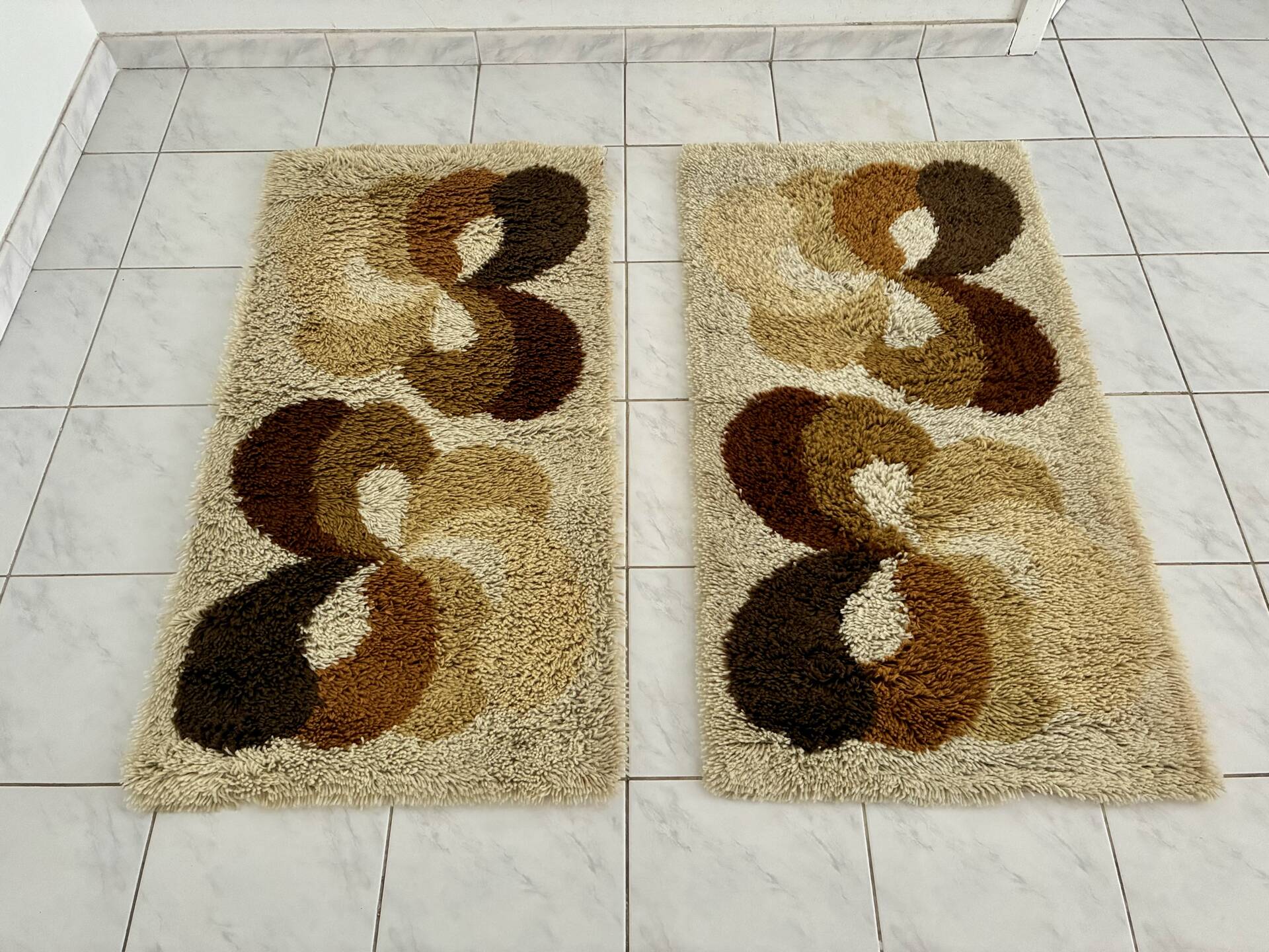 Ensemble de deux tapis vintage Desso