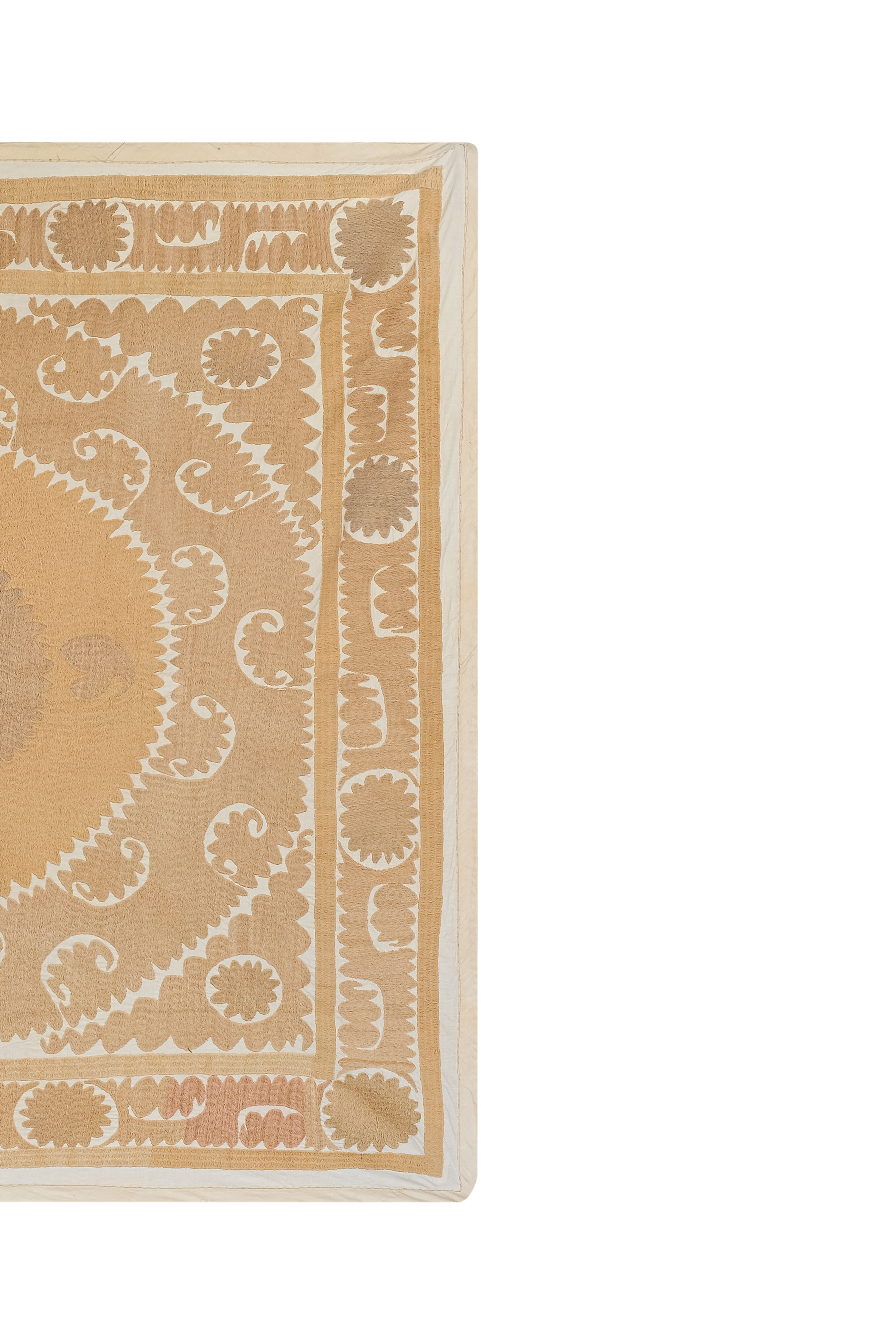 Vintage Turkish hand-knotted rug 153x164 cm