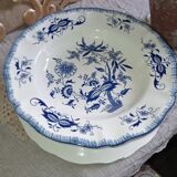 Pair of Sarreguemines plates