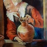 Camille fauré enamel of limoges on copper
