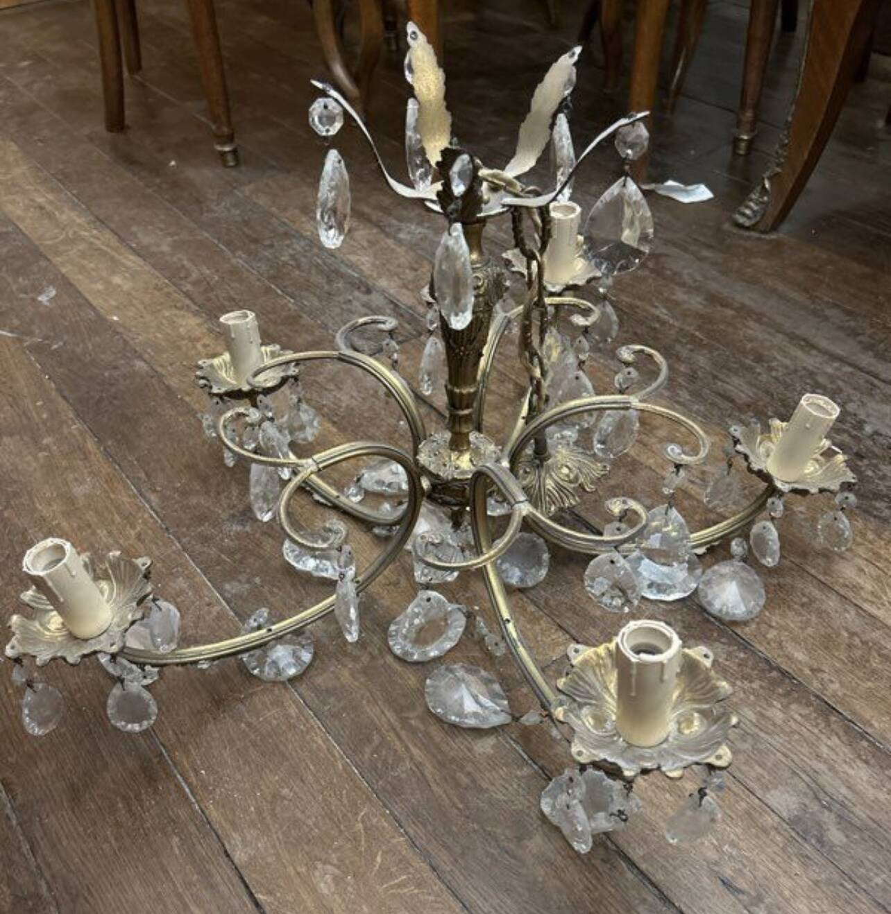 Lustre avec pampilles