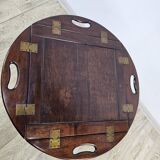 Vintage mahogany table, England, 1970s.