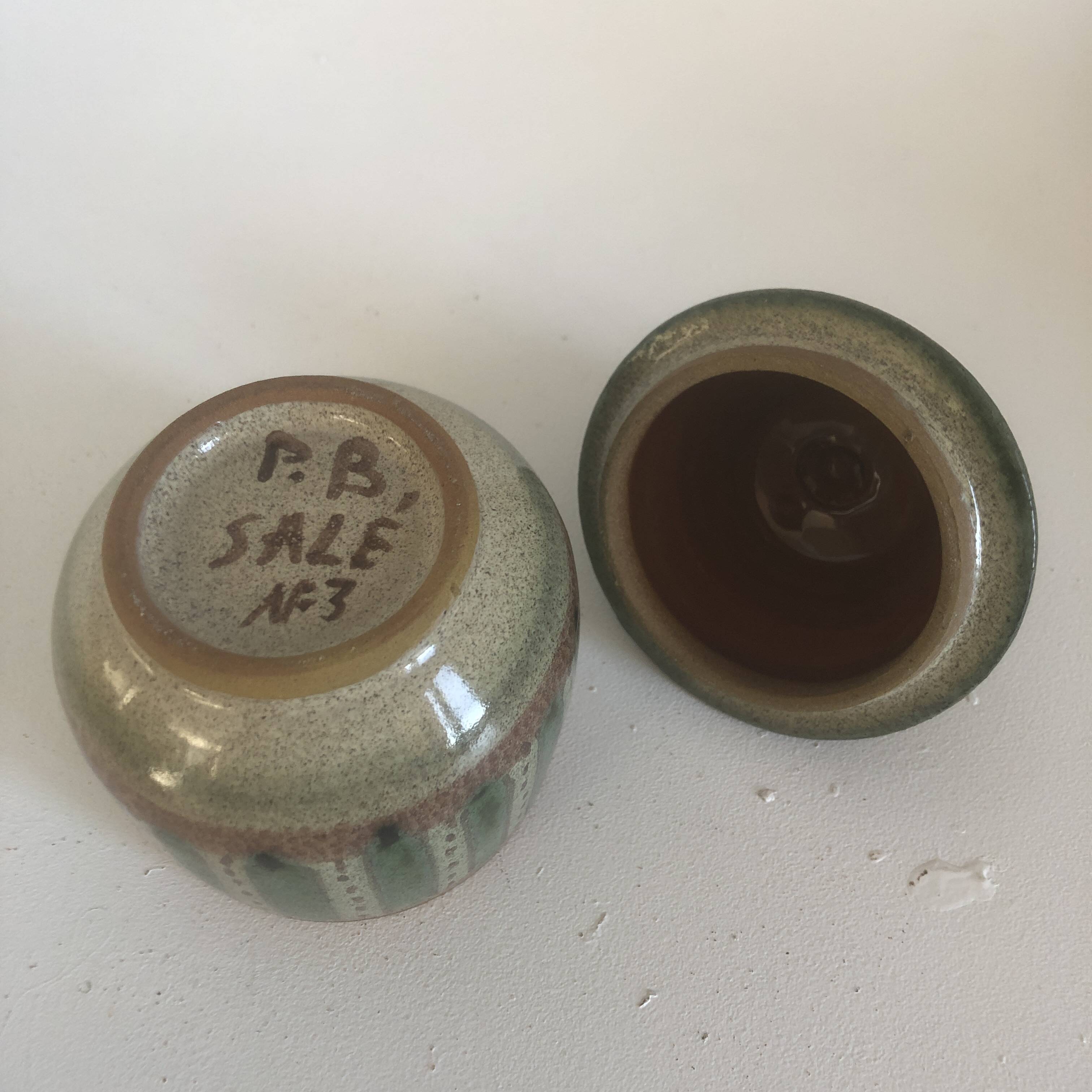 Moroccan ceramic pot from Salé