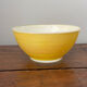 Vintage yellow glass bowl Duralex