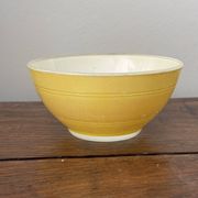 Vintage bol en verre jaune duralex