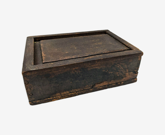 Boîte à épices en bois indienne