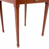 Folding game table, Western Europe, around 1890. Antique. After renovation.