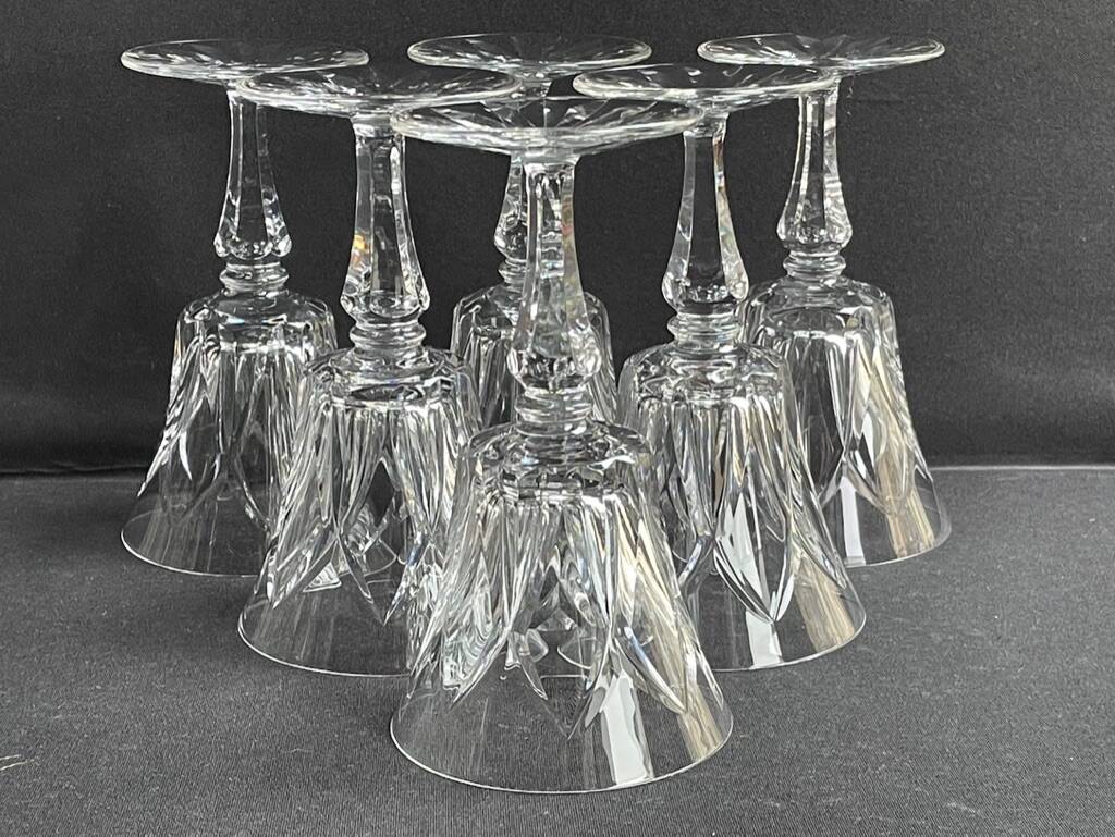 6 Water glasses size n° 2 - Saint Louis Camargue service