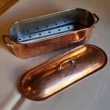 Hammered copper salmon