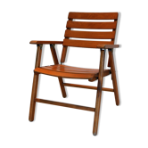 Folding wooden chair, 1970