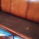 Leather club sofa