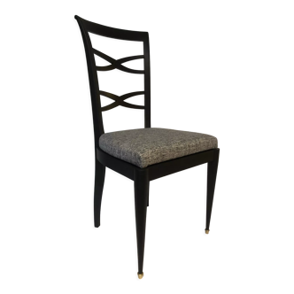 Wooden chair with cross bar back