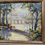 Mid-20th century Impressionist School: Oil on Panel circa 1950