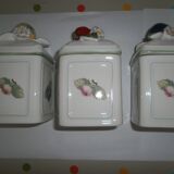 Trio of Jam Jars Villeroy & Boch