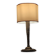 Lampe en laiton torsadé