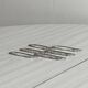 Set of 6 metal knife rests, name holders.