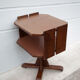 Vintage wooden furniture on casters, Formica furniture, side table