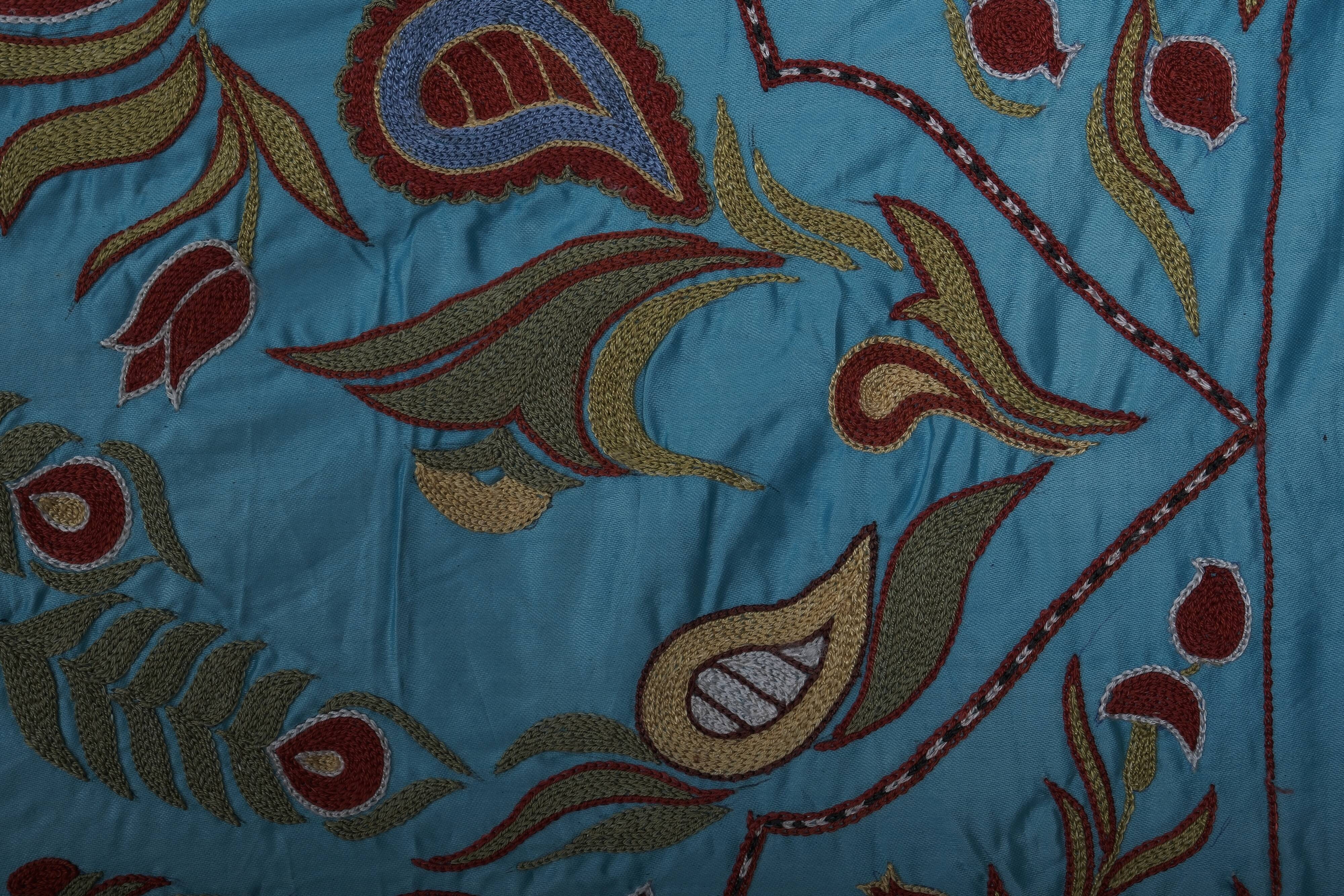 Hand knotted rug, vintage turkish rug 53x187 cm