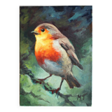 Oil painting on canvas board size 13 x 18 cm